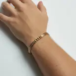 Złota męska bransoletka Złota męska bransoletka